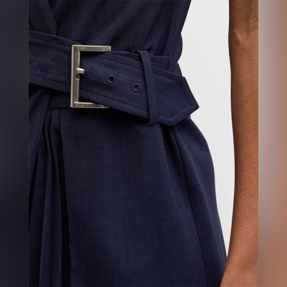 A.L.C. Fiona Belted Halter MIDI Dress - Picture 7 of 8